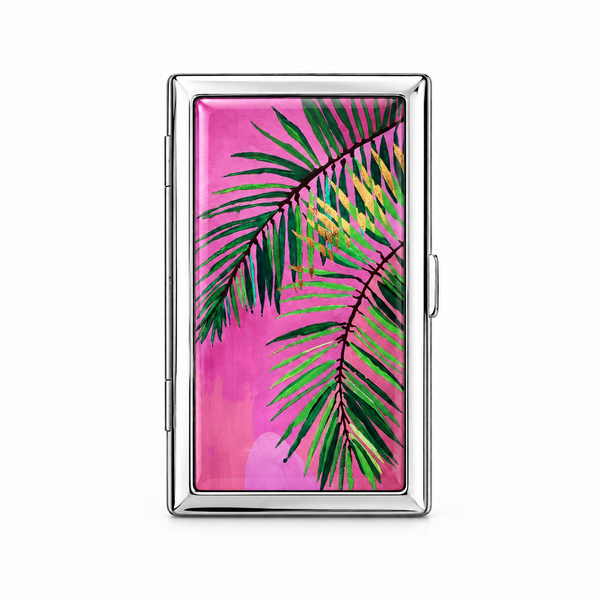 Porte-cartes Fuchsia Palms